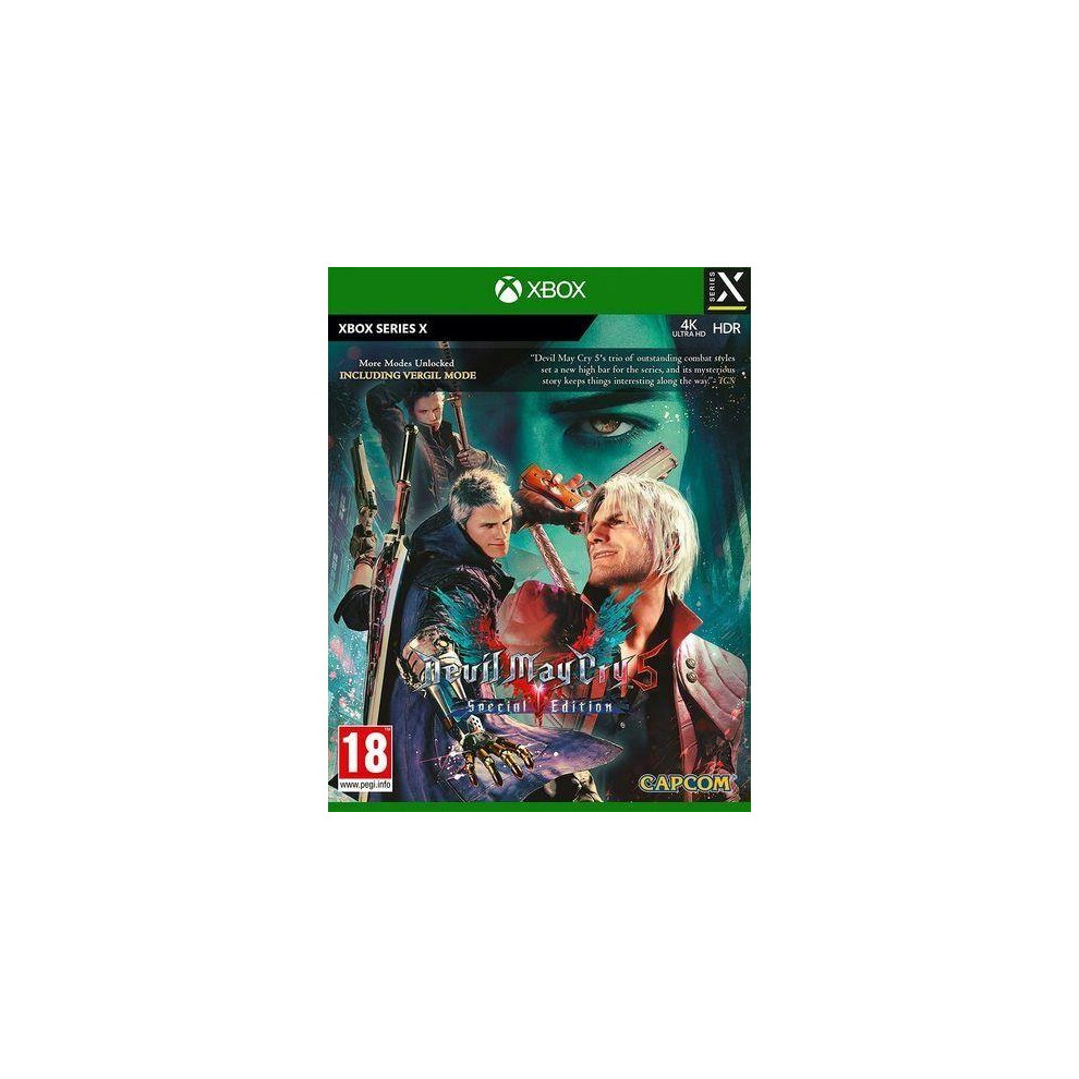 Xbox Devil May Cry 5: Special Edition (Microsoft Series X) Pegi 18+