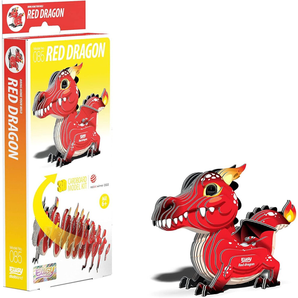 Eugy Red Dragon Craft Kit