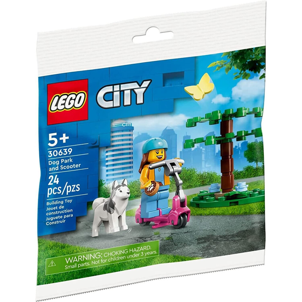 LEGO City Dog Park and Scooter Polybag Set 30639