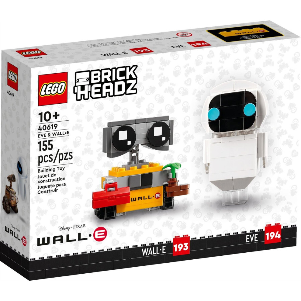 LEGO Brickheadz Disney Eve and Wall-E Set 40619