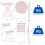 SUNMER 3-Piece Bistro Set with Foldable Table and Chairs - Pink 7