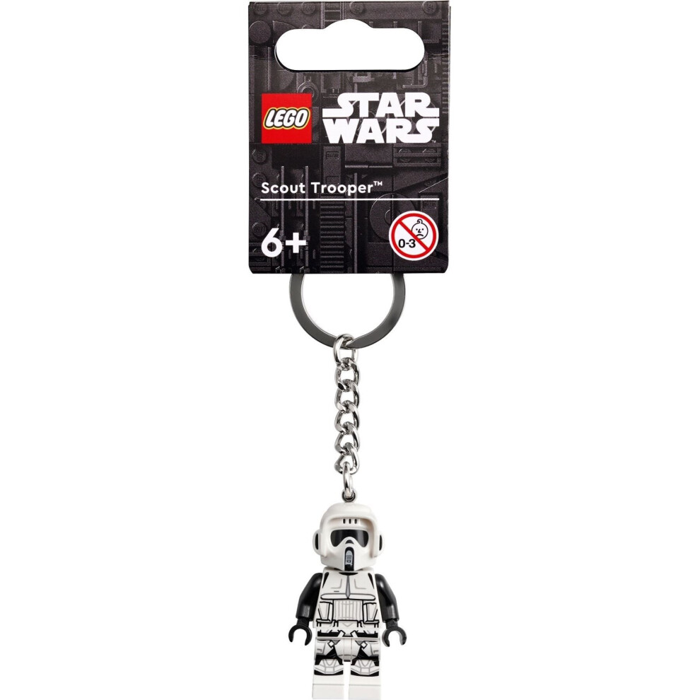 LEGO Star Wars Scout Trooper Minifigure Keyring 854246