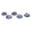 Miniature Skull Bases Set | 5 piece 25mm bases 1