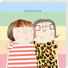 Rosie Made A Thing Fabulous Love Female Relationship Greeting Card Humour Cards