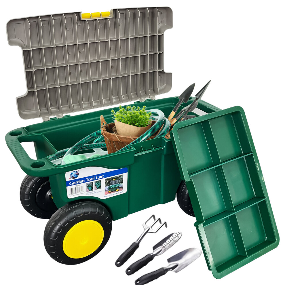 Gardeners Tool Cart and Seat