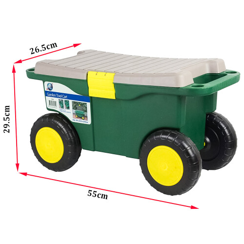 Gardeners Tool Cart and Seat 2