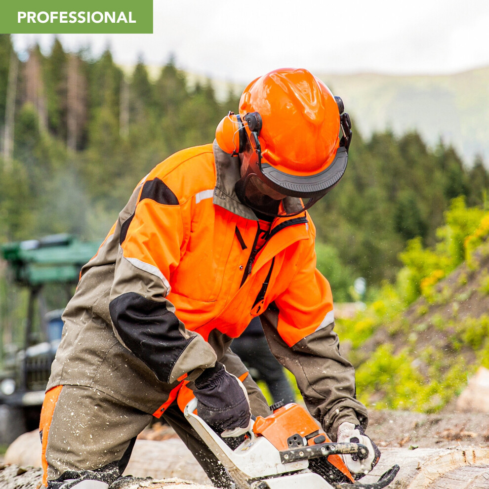 Chainsaw cheap hard hat