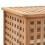 VidaXL vidaXL Solid Walnut Wood Laundry Bin 39x39x65cm Clothes Chest Storage Boxes 5