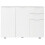 VidaXL vidaXL Sideboard High Gloss White Storage Drawer Hallway Entryway Cabinet 7