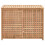 VidaXL vidaXL Solid Walnut Wood Laundry Bin 87.5x46x67cm Clothes Chest Storage Boxes 4