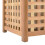 VidaXL vidaXL Solid Walnut Wood Laundry Bin 87.5x46x67cm Clothes Chest Storage Boxes 7