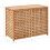 VidaXL vidaXL Solid Walnut Wood Laundry Bin 87.5x46x67cm Clothes Chest Storage Boxes 8
