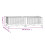 VidaXL vidaXL Hochbeet 80x40x23 cm Polypropylen 4
