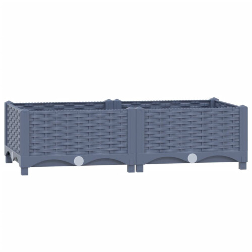 VidaXL vidaXL Hochbeet 80x40x23 cm Polypropylen 1