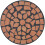 VidaXL New Balcony Mosaic Side Coffee Table Plant Flower Terrace Brown Wedding Dining 3
