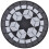 VidaXL New Balcony Mosaic Side Coffee Table Plant Flower Terrace Black Wedding Dining 3