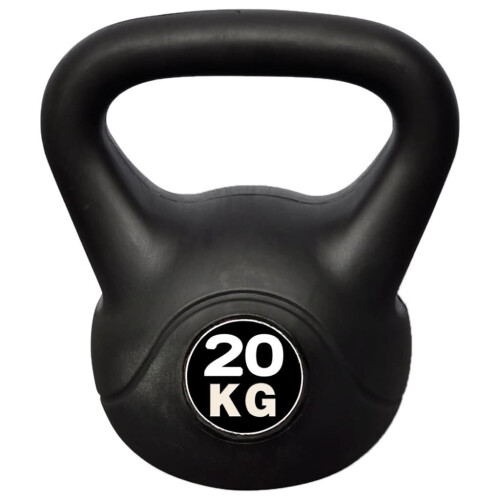 VidaXL vidaXL Kettlebell 20kg Weight Fitness Training Kettle Bell Exercise Strength 1