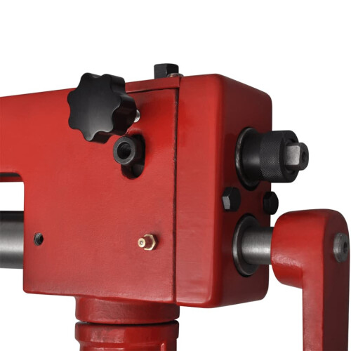 VidaXL vidaXL Manual Tube Beading Machine Cast Iron Workbench Pipe Bead Form Tool 2