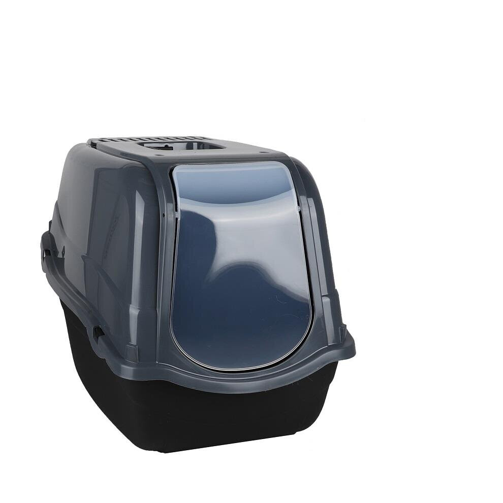 Moonrock Portable Hooded Cat Litter Box Covered Tray Hand Carry Travel Pet Toilet