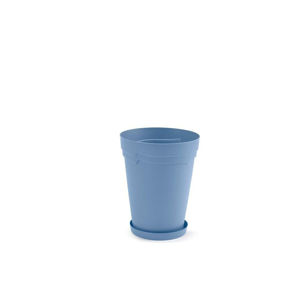 29cm Round Boston Planter Powder Blue