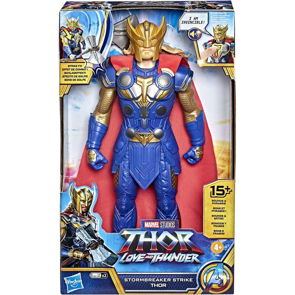 Hasbro Marvel Studios Thor: Love And Thunder Stormbreaker Strike Thor