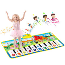 Piano Mat, Children'S Toy Gift For Boys Girls Toddlers, Baby Toys From 1 Year Children'S Birthday Gift, Piano Keyboard, Keyboard Music Mat Dance Mats