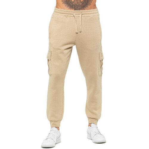Ze Enzo (XL, Stone) Enzo Mens Cargo Joggers 1