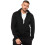 Ze Enzo (M, Black) Enzo Mens Zip Hoodie 1