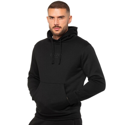 Ze Enzo (2XL, Black) Enzo Mens Pullover Hoodie 1