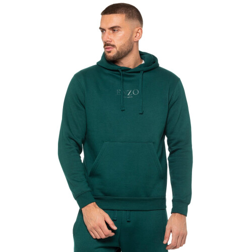 Ze Enzo (2XL, Green) Enzo Mens Pullover Hoodie 2