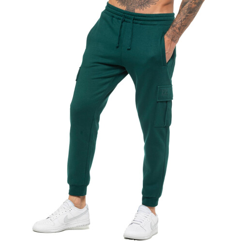 Ze Enzo (M, Green) Enzo Mens Cargo Joggers 2