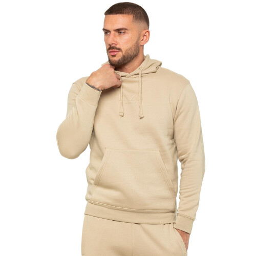 Ze Enzo (S, Stone) Enzo Mens Pullover Hoodie 1