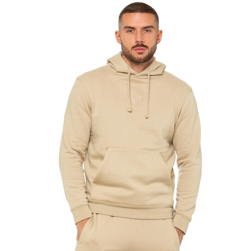 Ze Enzo (M, Stone) Enzo Mens Pullover Hoodie