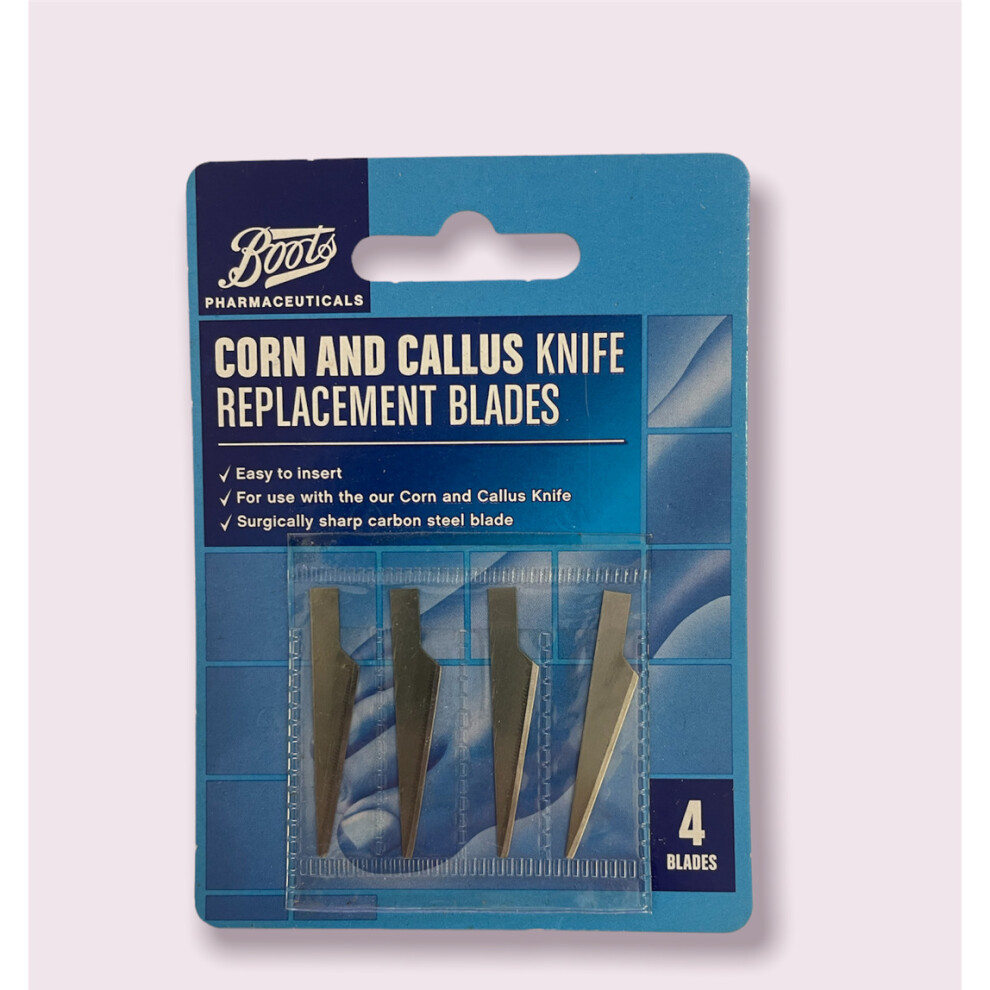 Boots No7 Boots Corn & Callus Knife Replacement Blades 4 Pack