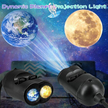 5V USB Dynamic Planet Moon Earth LED Night Light Projection