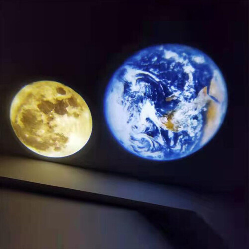 Ranpo 5V USB Dynamic Planet Moon Earth LED Night Light Projection 2