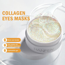 60 Pcs Hyaluronic Acid Under Eye Patches Hydrogel Eye Mask Deep Hydration