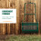Costway 27 inch Compost Spreader Peat Moss Spreader Upgrade U-shaped Handle 3