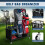 Casart Golf Bag Storage Rack Double Golf Bag Organizer Golf Bag Stand 4