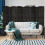 Costway 271 x 180cm 6-Panel Room Divider Folding Privacy Screen Metal Hinge 3