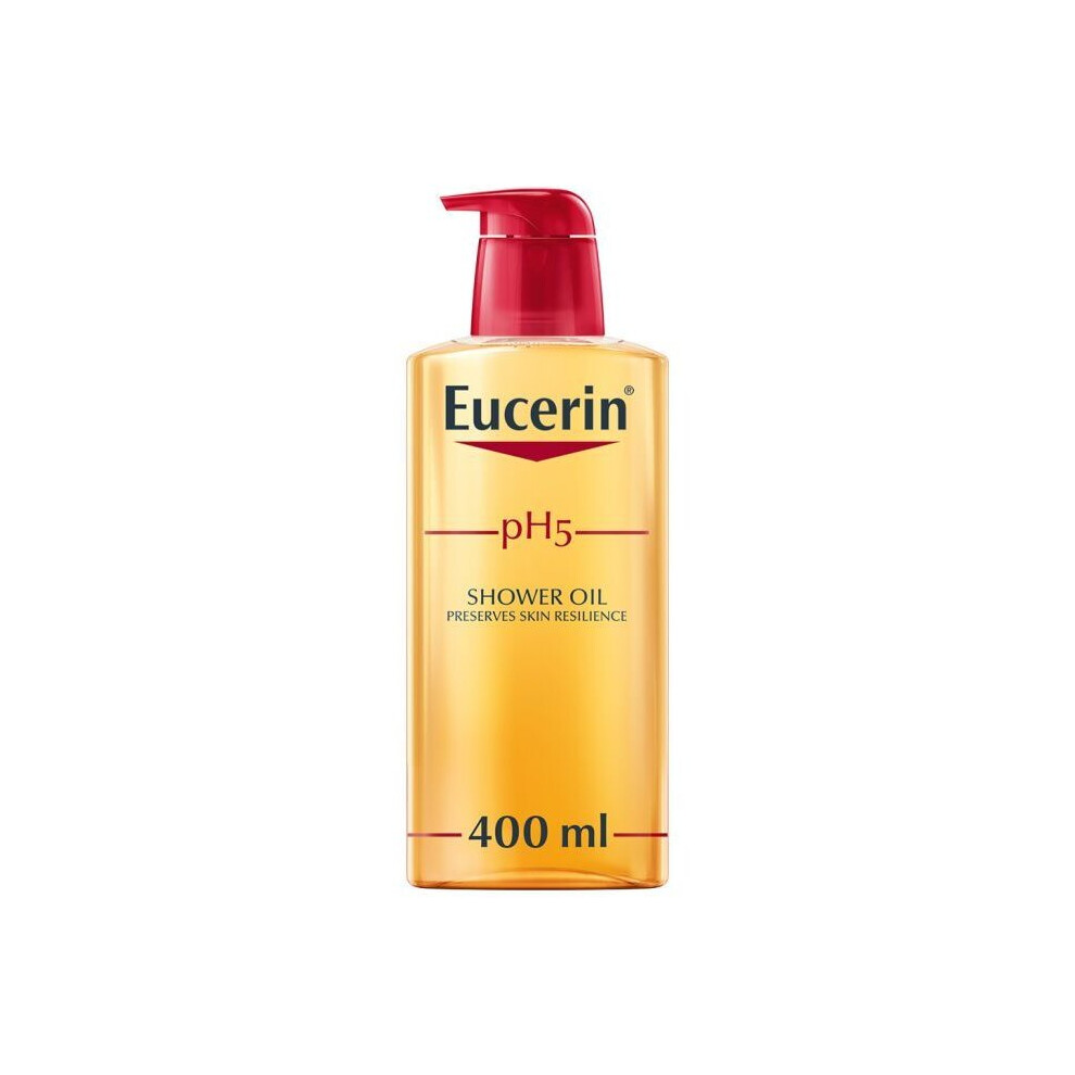 Elevate Your Skincare Routine with Eucerin pH5 Skin Protection Moisturizing Shower Oil - 400ml of Nourishing Bliss for Radiant Skin