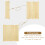 Costway 181 x 180cm 4 Panel Room Divider Screen Folding Partition Screen 9