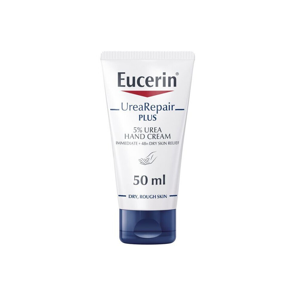 Eucerin UreaRepair Plus 5% Urea Hand Cream For Dry & Rough Hands 75ml