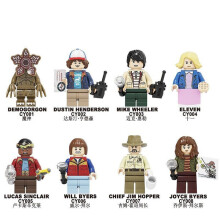 8PCS Stranger Things Minifigures Toys Fit Lego