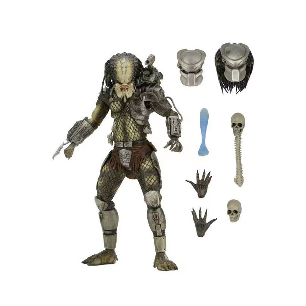 NECA Action Figure Jungle Hunter Predator Ultimate Deluxe Model Toys 7"