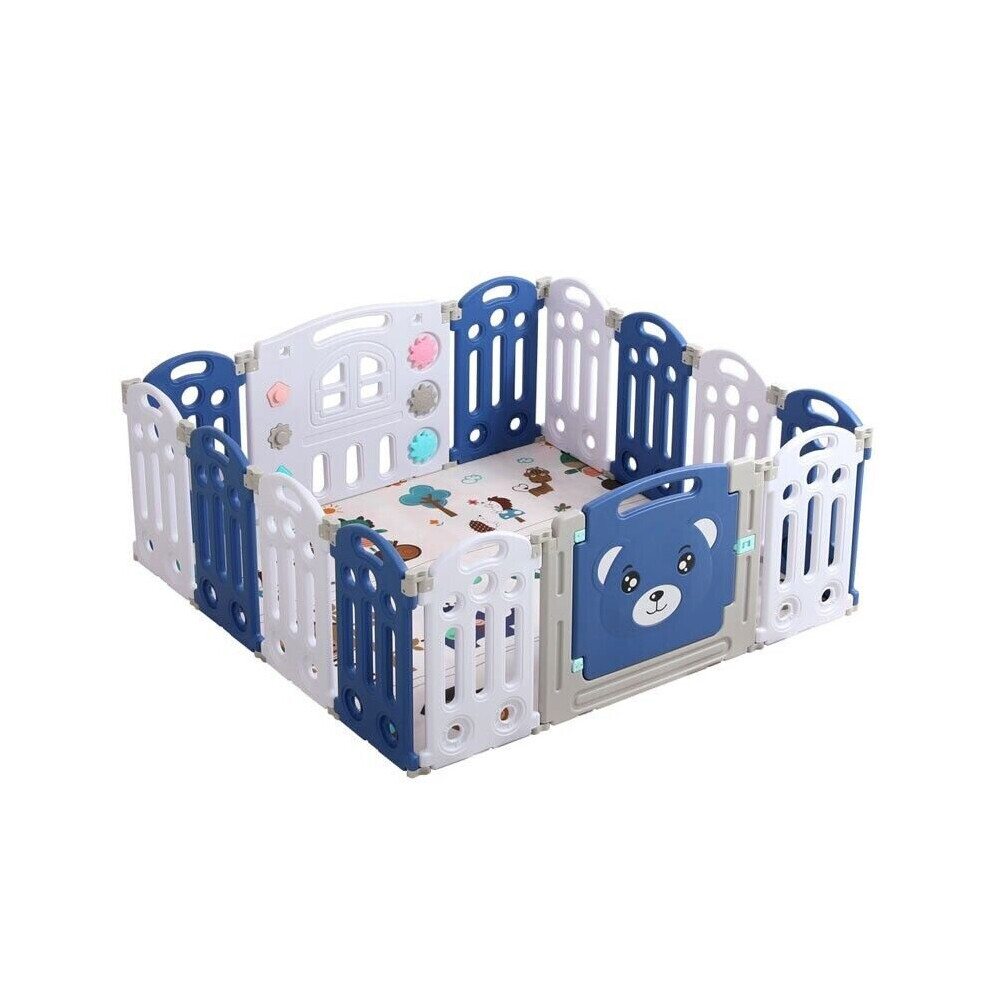 Baby Playpen 14 Panels Kids Activity Center Play Yard Baby Fence