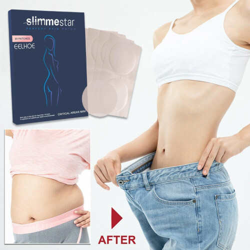 20 ισχυρά αυτοκόλλητα αδυνατίσματος WEIGHT LOSS DIET AID Detox Slim Patch Fat Burner 2