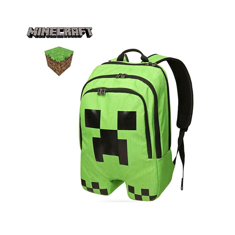 Backpack Creeper Green Large Capacity Travel Bag Schoolbag Unisex Gift