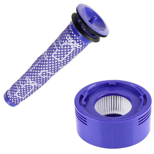 Pre Filter + HEPA Post-Filter kit for Dyson V7 V8 Vacuum Replacement Pre-Filter and Post- Filter 1