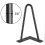 Table Legs 4pcs Hairpin Legs with Protector and Screws Heavy Duty Metal Steel Desk Legs 2